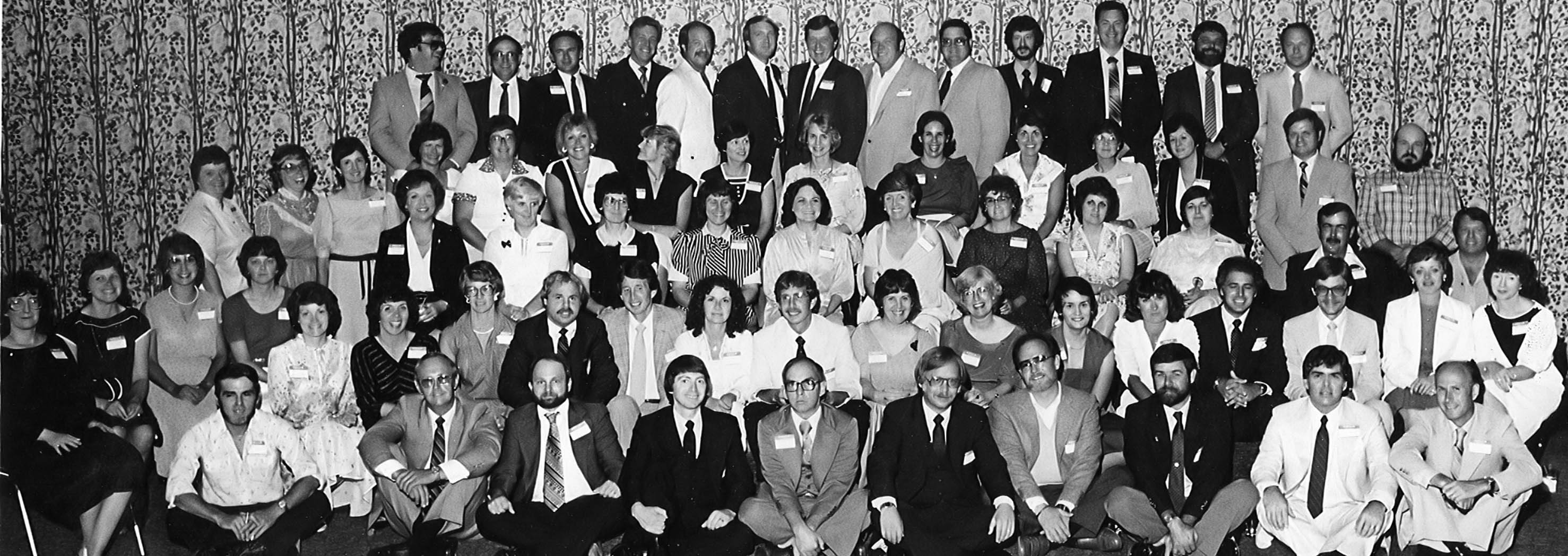 class of 1962 65th birthday party group picture